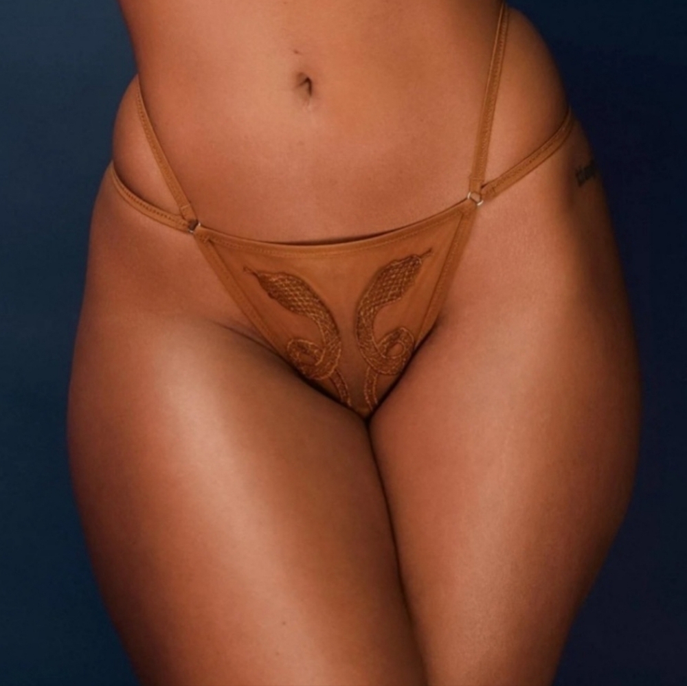 Thistle and Spire Revolve Medusa Liquid Gold Thong